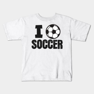 I love soccer Kids T-Shirt